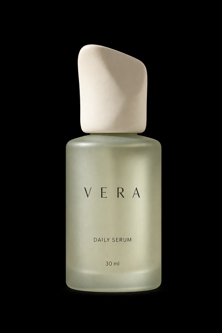 Illustrative VERA skincare product